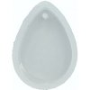 Mliečna silikónová forma na prívesok - 3cm slza Mliečna silikónová forma na prívesok - 3cm slza