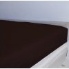 Jersey plachta Didatex - DARK BROWN 23 Rozmer: 90x200 cm Jersey plachta Didatex - DARK BROWN 23 Rozmer: 90x200 cm