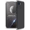 Púzdro Ochranný 360 Protection Realme C30 čierno-strieborný