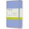 Moleskine Zápisník mäkké dosky A6 čistý nebesky modrý Moleskine Zápisník mäkké dosky A6 čistý nebesky modrý