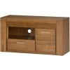VELVET dub rustikal 24, TV stolík VELVET dub rustikal 24, TV stolík