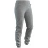 Domyos Dámske nohavice 500 Slim na fitnes svetlosivé šedá