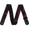 Jackson Splatter Strap, Black & Red Jackson Splatter Strap, Black & Red