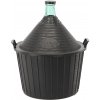 Demižón sklenený v čiernom plastovom košíku 54 L 40009 Demižón sklenený v čiernom plastovom košíku 54 L 40009