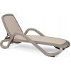 NARDI Záhradné ležadlo ALFA tortora NARDI Záhradné ležadlo ALFA tortora
