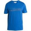 Icebreaker Tech Lite II SS Tee Ski Stripes Men