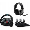 Volant Logitech G29 Racing s pedálmi pre PS5, PS4, PS3, PC + Slúchadlá Volant Logitech G29 Racing s pedálmi pre PS5, PS4, PS3, PC + Slúchadlá