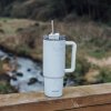 Quokka Vibe Smartgrip Nerezový termo pohár Marble 880 ml