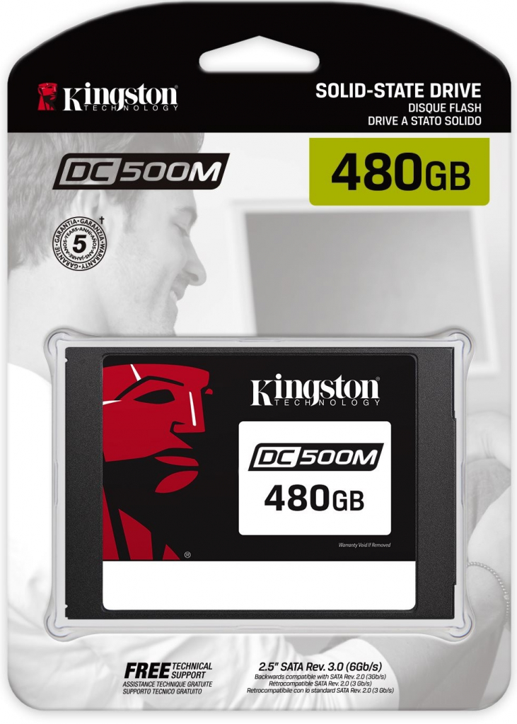 Kingston DC500M 480GB, SEDC500M/480G