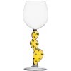Pohár na víno kaktus žltý Pohár na víno kaktus žltý