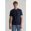 TRIČKO GANT TEXTURED RIB SS TSHIRT EVENING BLUE TRIČKO GANT TEXTURED RIB SS TSHIRT EVENING BLUE