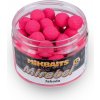 MIKBAITS Mirabel Fluo Boilies 150ml 12mm JAHODA