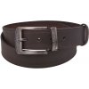 Pánsky kožený opasok 747-40-33 tmavohnedý šitý pracka Jeans II Pánsky kožený opasok 747-40-33 tmavohnedý šitý pracka Jeans II