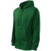 Malfini 410 Trendy Zipper, fľaškovozelená, 3XL Malfini 410 Trendy Zipper, fľaškovozelená, 3XL