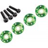 Traxxas LaTrax - Podložka disku hliník zelený, šroub M3x12mm CS (4) Traxxas LaTrax - Podložka disku hliník zelený, šroub M3x12mm CS (4)