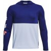 Juniorská mikina Under Armour golf Boys Perf MultiLogo HD modrá/biela S Juniorská mikina Under Armour golf Boys Perf MultiLogo HD modrá/biela S