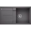Blanco Metra 5 S Granitový drez s odkapávačom, obojstranný, 86x50 cm, sivý kameň, 518872 Blanco Metra 5 S Granitový drez s odkapávačom, obojstranný, 86x50 cm, sivý kameň, 518872