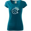 Hádzaná lopta ruka - Dámske tričko Pure - L ( Petrolejová ) Hádzaná lopta ruka - Dámske tričko Pure - L ( Petrolejová )