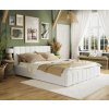 ANGIE 140X200 ČALÚNENÁ MANŽELSKÁ POSTEĽ BIELA EKO-KOŽA S ÚLOŽNÝM PRIESTOROM ANGIE 140X200 ČALÚNENÁ MANŽELSKÁ POSTEĽ BIELA EKO-KOŽA S ÚLOŽNÝM PRIESTOROM