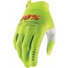 100% ITRACK Gloves Fluo Yellow - M