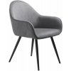 Unique Furniture Minto s podrúčkami Sivé