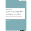 Die Frage nach der Technik von Martin Heidegger und die technologische Rationalität nach Herbert Marcuse Die Frage nach der Technik von Martin Heidegger und die technologische Rationalität nach Herbert Marcuse