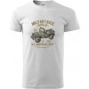 American Army Jeep - Tričko extra veľké (5-8XL) - 5XL ( Biela ) American Army Jeep - Tričko extra veľké (5-8XL) - 5XL ( Biela )
