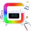 Batéria 4v1. 1200 mAh LED RGB bluetooth reproduktor FM rádiobudík a nabíjačka Batéria 4v1. 1200 mAh LED RGB bluetooth reproduktor FM rádiobudík a nabíjačka