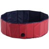 Goleto Skladací bazén pre psov červený 100 x 30 cm Goleto Skladací bazén pre psov červený 100 x 30 cm