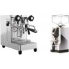 Lelit MaraX3 PL62X3, stainless steel + Eureka Mignon Turbo, CR chrome Lelit MaraX3 PL62X3, stainless steel + Eureka Mignon Turbo, CR chrome