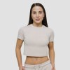 GymBeam Dámske tričko Agile Cropped Desert - XS GymBeam Dámske tričko Agile Cropped Desert - XS