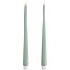 DeluxeHomeart Vysoké LED sviečky Shiny Salvie Green – set 2 ks DeluxeHomeart Vysoké LED sviečky Shiny Salvie Green – set 2 ks