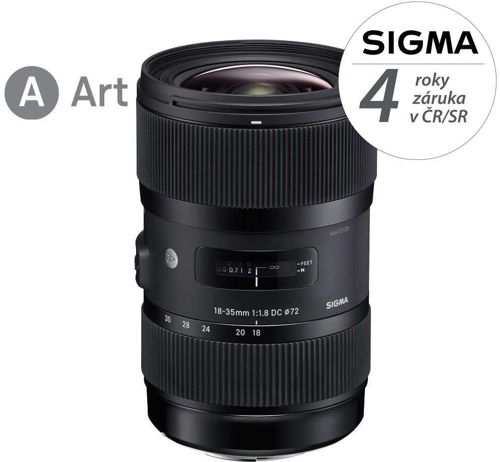 SIGMA 18-35mm f/1.8 DC HSM Art Nikon F