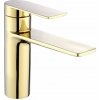 Rea Storm, umývadlová batéria h-150, zlatá lesklá, REA-B9981 Rea Storm, umývadlová batéria h-150, zlatá lesklá, REA-B9981