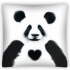 DETEXPOL Obliečka na vankúšik - Panda micro - 40 x 40 cm - Detexpol DETEXPOL Obliečka na vankúšik - Panda micro - 40 x 40 cm - Detexpol