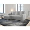 Rohová rozkladacia sedačka MERANO svetlosivá-sivá - SAWANA 84 + SAWANA 21 Rohová rozkladacia sedačka MERANO svetlosivá-sivá - SAWANA 84 + SAWANA 21