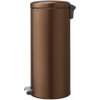 Odpadkový kôš s pedálom NewIcon 30 l bronz Odpadkový kôš s pedálom NewIcon 30 l bronz
