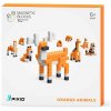 Stavebnica Pixio Orange Animals Smart magnetická (30101) Stavebnica Pixio Orange Animals Smart magnetická (30101)