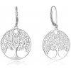 Beneto Strieborné náušnice Strom života AGUC2708 Beneto Strieborné náušnice Strom života AGUC2708