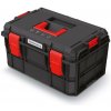 Kistenberg Kufr na nářadí X-BLOCK PRO 54,6x38x30,7 cm černo-červený KXB604030-S411 Kistenberg Kufr na nářadí X-BLOCK PRO 54,6x38x30,7 cm černo-červený KXB604030-S411