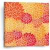 Sablio Obraz Farebné kvety - 50x50 cm Sablio Obraz Farebné kvety - 50x50 cm