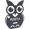 Alubox MIA Owl - výmenný kryt pre poštové schránky MIA box, sova