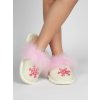 Detské papučky vločka ružová 04 veľ. 27-34, Detské topánky 27 Detské papučky vločka ružová 04 veľ. 27-34, Detské topánky 27