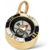 MYRO Zlatý prívesok - Kompas MYRO Zlatý prívesok - Kompas