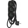 EMOS prodlužovací přívod 3z/3m, černý, 1,5mm 1902230301 EMOS prodlužovací přívod 3z/3m, černý, 1,5mm 1902230301