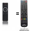 Predátor Philips 996510028568 náhradný diaľkový ovládač iného vzhľadu Predátor Philips 996510028568 náhradný diaľkový ovládač iného vzhľadu