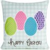 Takoy Veľkonočná obliečka na vankúš JAR 1 zo zamatu zdobená potlačou pastelových kraslíc-HF-464218 | 45 x 45 cm Takoy Veľkonočná obliečka na vankúš JAR 1 zo zamatu zdobená potlačou pastelových kraslíc-HF-464218 | 45 x 45 cm