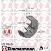 Brzdový bubon (cena za 1ks) ZIMMERMANN 430.1786.20 Brzdový bubon (cena za 1ks) ZIMMERMANN 430.1786.20