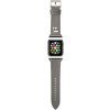 Karl Lagerfeld Karl Head PU Remienok pre Apple Watch 42mm/44mm strieborná 3666339033743