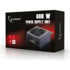Gembird Zdroj ATX 80+Bronze 600W aktivní PFC, 12cm ventilátor Gembird Zdroj ATX 80+Bronze 600W aktivní PFC, 12cm ventilátor